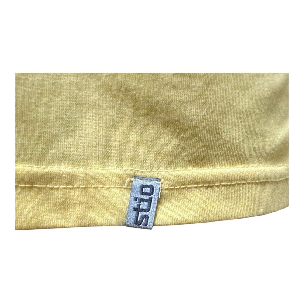 Set of TWO Stio Divide Scoop Neck Long Sleeve Tee, Yellow and Leaf Green, Medium - Picture 12 of 14